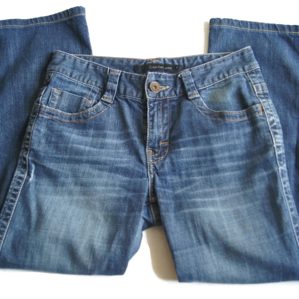 Calvin Klein Jeans Size 6 Lean Boot Cut Women's